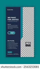 Law Firm Service Story  Banner Design, Law Consulting Social Media Vertical Banner, Law Consulting web Vertical Banner template
