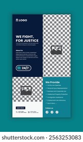 Law Firm Service Story  Banner Design, Law Consulting Social Media Vertical Banner, Law Consulting web Vertical Banner template
