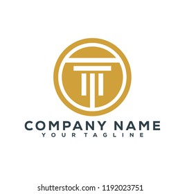 Law Firm Vector Graphic Template Download Modern