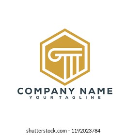 Law Firm Vector Graphic Template Download Modern