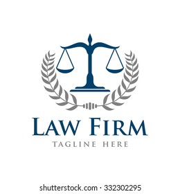 Law Firm Vector Template