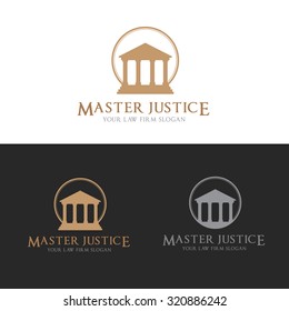 Law Firm,Law Office, Lawyer services, Vector logo template