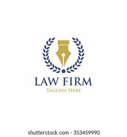 Law Firm,Law Office, Lawyer services, Vector logo template