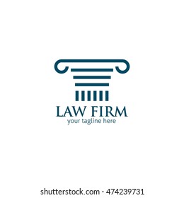 Law Firm,Law Office, Lawyer Services, Vector Design Logo Template