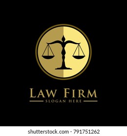 Law Firm,Law Office, Lawyer services, Luxury vintage crest logo, Vector logo template
