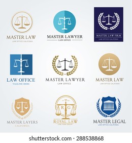 Law Frm Logo Set