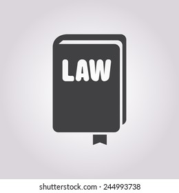 Law icon. 