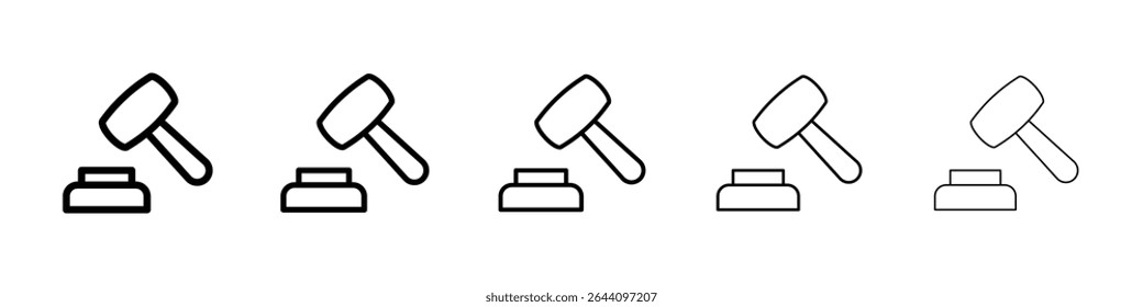Conceito do ícone da lei. design gráfico, logotipo, Web, UI.