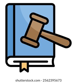 Law Icon Element For Design