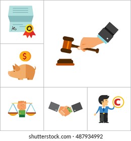 Law Icon Set