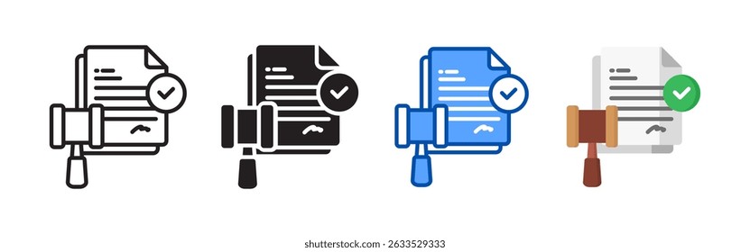 O ícone da lei define o pacote. Coleção de ícones de estilo múltiplo perfeita para sites, aplicativos e apresentações. Coleção de ícones de vetor simples