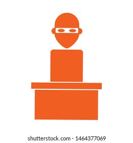 Law Icon set Lawyers Vector