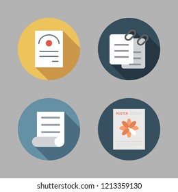 law icon set. vector set about files and file icons set.