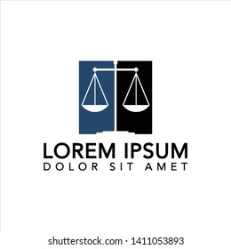 Law icon vector design template