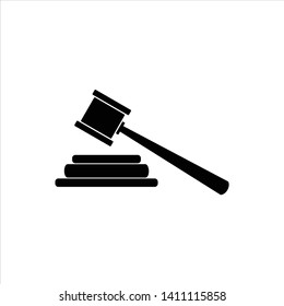 Law icon vector design template