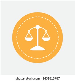 Law icon for your website or mobile application.