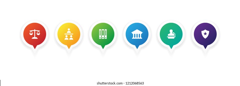 LAW INFOGRAPHIC CONCEPT