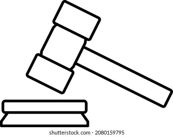 Law Isolated Vector icon which can easily modify or edit

