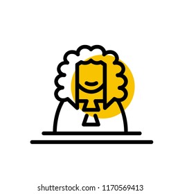 law justice icon vector