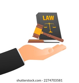 Law and justice scenes. Auction and judgment.