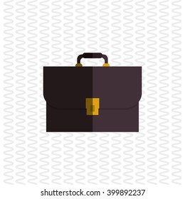 Law and Justice  suitcase icon design