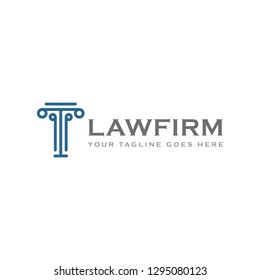 law lawyer firm professional  logo icon vector template