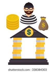 Law and legal justice graphic design, vector illustration eps10