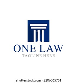 Law legal service  Logo Template Design Creative idea 