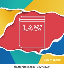 law line icon