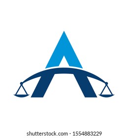 A Law Logo can be used for company, icon,  etc