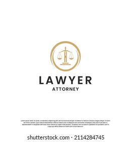 law logo design. lawyer, attorney logo template.