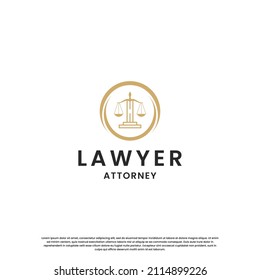 law logo design. lawyer, attorney logo template.