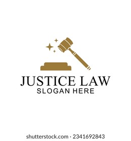 law logo with pillars of justice symbol concept, creative premium of lawyer and law office