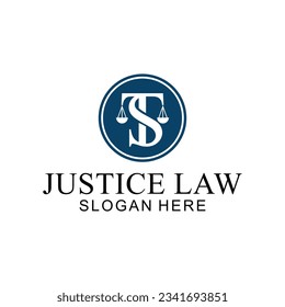 law logo with pillars of justice symbol concept, creative premium of lawyer and law office