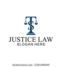 law logo with pillars of justice symbol concept, creative premium of lawyer and law office