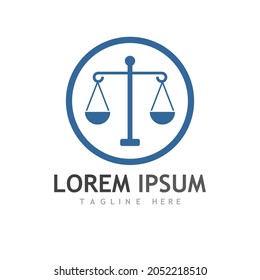 law logo and symbol illustration