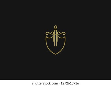 law logo template
