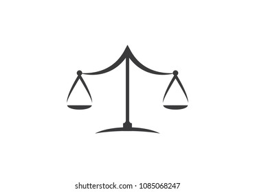 Law Logo Template vector icon illustration design
