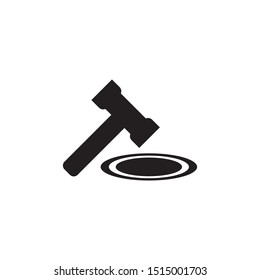 Law logo template vector icon design