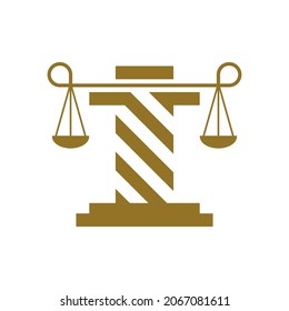 Law logo template vector icon design