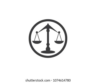 law logo vector template