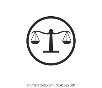 law logo vector template