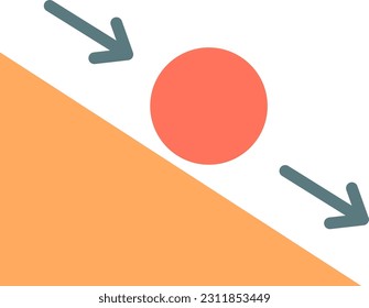 Law Of Motion icon vector image. Suitable for mobile application web application and print media.