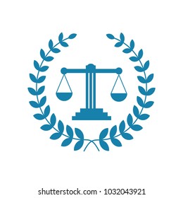 Law office logo. The judge, Law firm logo template, lawyer set of vintage labels.