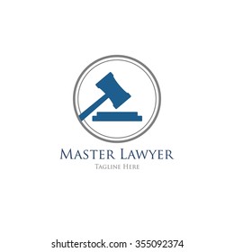 Law office logo. The judge, Law firm logo template, lawyer set of vintage labels. full vector logo and easy to edit able.