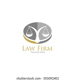 Law office logo. The judge, Law firm logo template, lawyer set of vintage labels. full vector logo and easy to edit able.