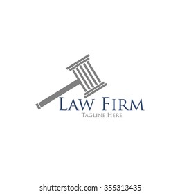 Law office logo. The judge, Law firm logo template, lawyer set of vintage labels. full vector logo and easy to edit able.Law office logo