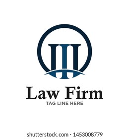 Law Office Logo Template Vectors