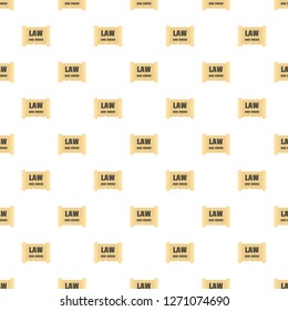 Law and order constitution day pattern seamless vector repeat for any web design