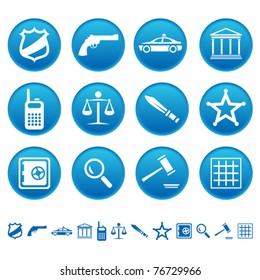 Law And Order Icons